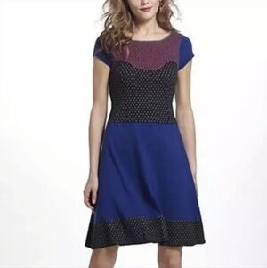 Anthropologie Sparrow Intarsia Knit Sweater Dress size S